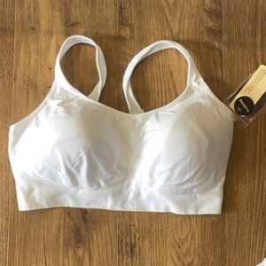 Shapermint / Truekind® Daily Comfort Wireless Shaper Bra WHITE NWT 3XL